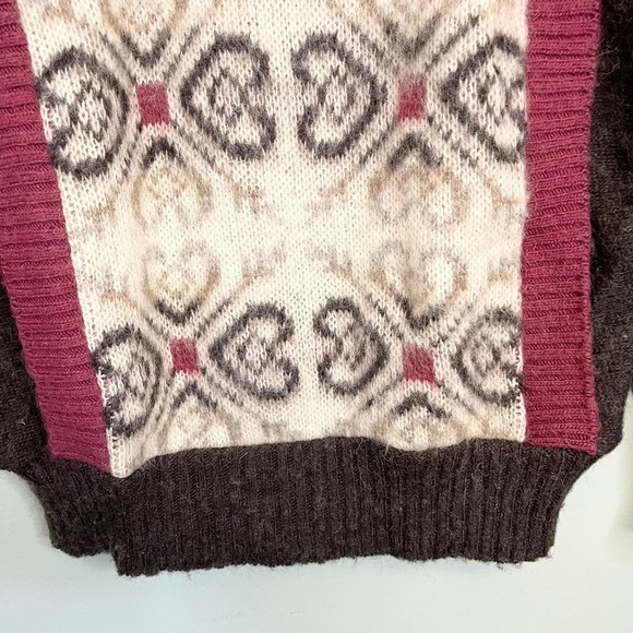 Vintage Alafoss Women's Icewool Iceland Knit Turtle Neck Pullover Sweater Medium - Picture 7 of 9